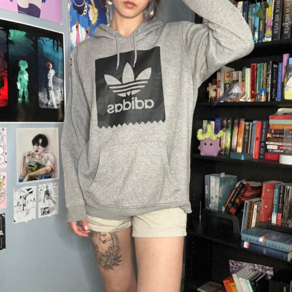 Grey Adidas Hoodie
